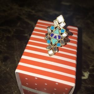 Stella & Dot Stone Tile Ring